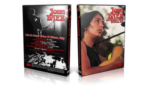 Artwork Cover of Joan Baez Compilation DVD Italy 1970 Proshot