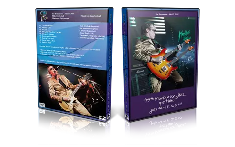 Artwork Cover of Joe Bonamassa 2010-07-13 DVD Montreux Proshot