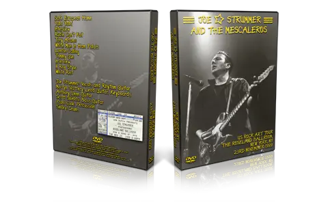 Artwork Cover of Joe Strummer 1999-11-23 DVD New York Proshot