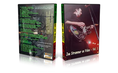 Artwork Cover of Joe Strummer Compilation DVD On Video Volume One Proshot
