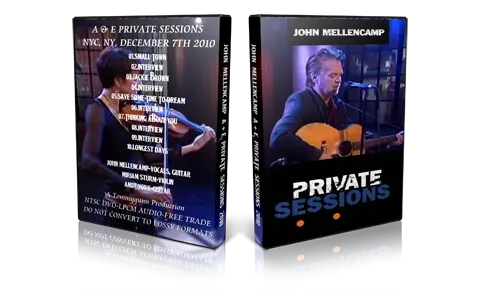 Artwork Cover of John Mellencamp 2010-12-07 DVD New York City Proshot