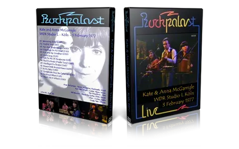 Artwork Cover of Kate and Anna McGarrigle 1977-02-03 DVD Rockpalast Proshot