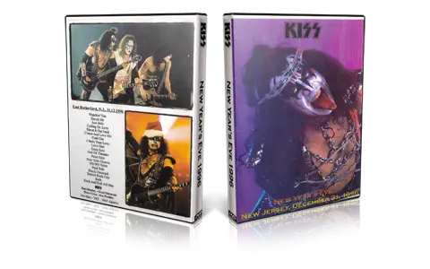 Artwork Cover of KISS 1996-12-31 DVD East Rutherford Proshot