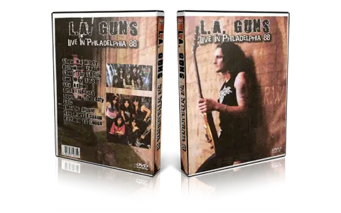 Artwork Cover of LA Guns 1988-05-09 DVD Philadelphia Proshot