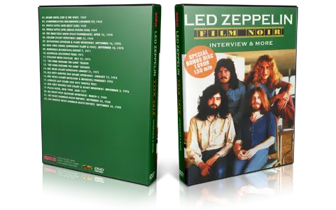 Artwork Cover of Led Zeppelin Compilation DVD Film Noir Vol 3 Proshot
