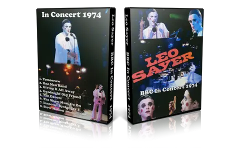 Artwork Cover of Leo Sayer 1974-05-02 DVD London Proshot
