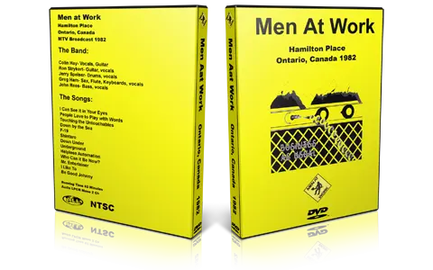 Artwork Cover of Men at Work Compilation DVD Hamilton 1982 Proshot