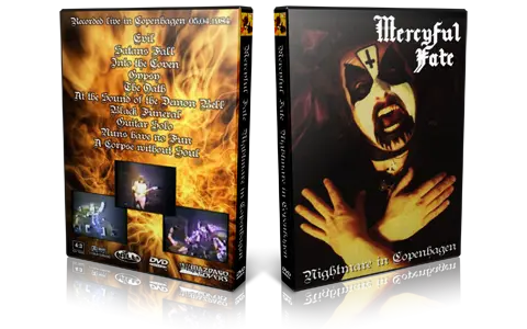 Artwork Cover of Mercyful Fate 1984-04-05 DVD Copenhagen Audience