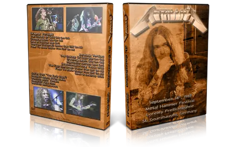 Artwork Cover of Metallica 1985-09-14 DVD St Goarshausen Proshot