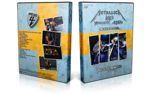 Artwork Cover of Metallica 2011-07-03 DVD Gothenburg Proshot