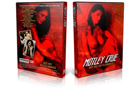 Artwork Cover of Motley Crue 1990-05-08 DVD Oaska Audience