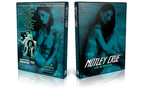 Artwork Cover of Motley Crue 1990-06-20 DVD Montreal Audience