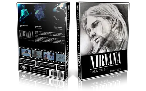 Artwork Cover of Nirvana Compilation DVD Talk To Me 1989-1993 Audience