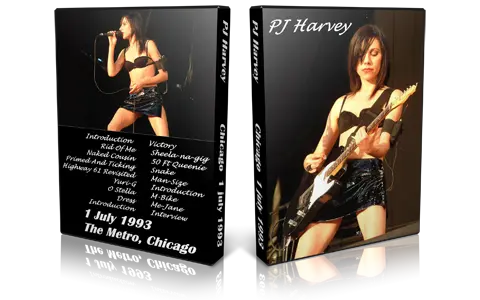 Artwork Cover of PJ Harvey 1993-07-01 DVD Chicago Proshot
