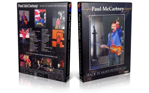 Artwork Cover of Paul McCartney 2004-06-20 DVD Saint-Petersburg Proshot