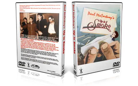 Artwork Cover of Paul McCartney Compilation DVD Up in Smoke Proshot