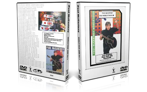 Artwork Cover of Paul McCartney Compilation DVD World Tour 1989 Proshot