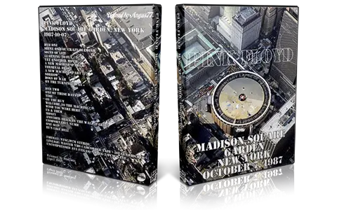 Artwork Cover of Pink Floyd 1987-10-07 DVD New York City Audience