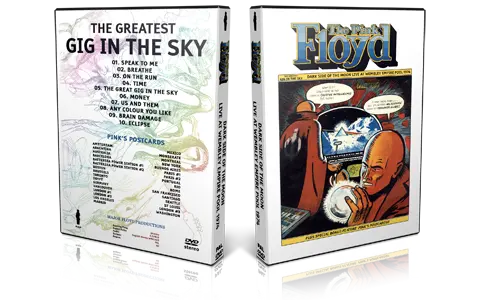 Artwork Cover of Pink Floyd Compilation DVD Dark Side of The Moon 1974 Proshot