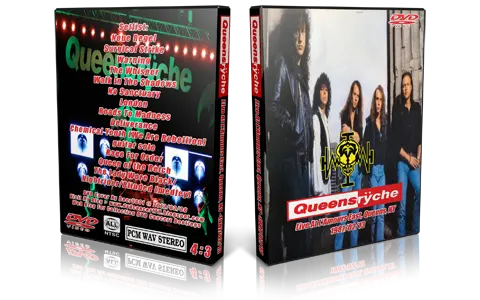 Artwork Cover of Queensryche 1987-02-13 DVD Queens Audience