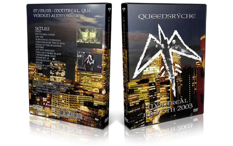 Artwork Cover of Queensryche Compilation DVD Montreal 2003 Audience