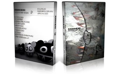 Artwork Cover of Radiohead 2001-06-02 DVD Nuernberg Proshot