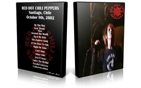 Artwork Cover of Red Hot Chili Peppers 2002-10-09 DVD Santiago Proshot