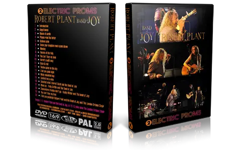 Artwork Cover of Robert Plant 2010-10-29 DVD London Proshot