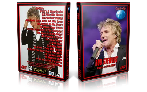 Artwork Cover of Rod Stewart Compilation DVD Rock in Rio 2008 Proshot