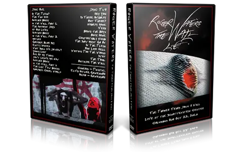 Artwork Cover of Roger Waters 2010-10-22 DVD Columbus Audience