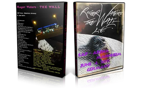 Artwork Cover of Roger Waters 2011-06-04 DVD Mannheim Audience