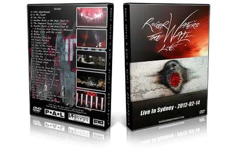 Artwork Cover of Roger Waters 2012-02-14 DVD Sydney Audience