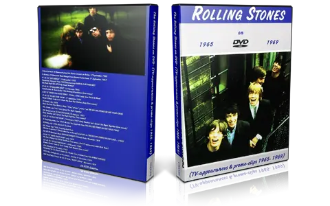 Artwork Cover of Rolling Stones Compilation DVD 1965-1969 Proshot