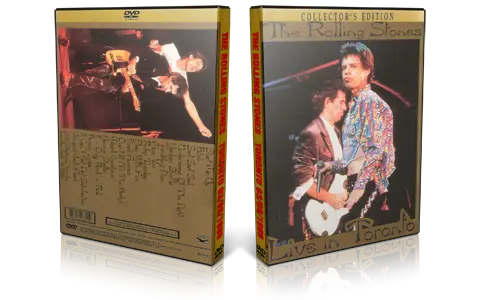 Artwork Cover of Rolling Stones 1989-09-03 DVD Toronto Proshot