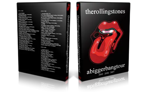 Artwork Cover of Rolling Stones Compilation DVD A Bigger Bang Tour Proshot