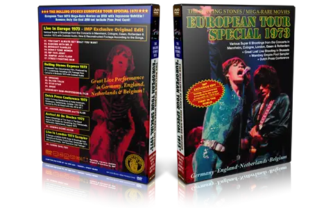 Artwork Cover of Rolling Stones Compilation DVD European Tour Special 1973 Audience