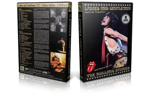 Artwork Cover of Rolling Stones Compilation DVD Ladies and Gentlemen 1972 Proshot