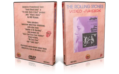 Artwork Cover of Rolling Stones Compilation DVD Video Jukebox Proshot