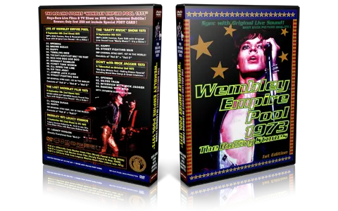 Artwork Cover of Rolling Stones Compilation DVD Wembley 73 Audience