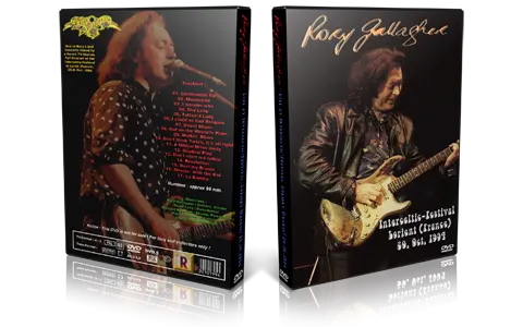 Artwork Cover of Rory Gallagher 1994-10-20 DVD Lorient Proshot