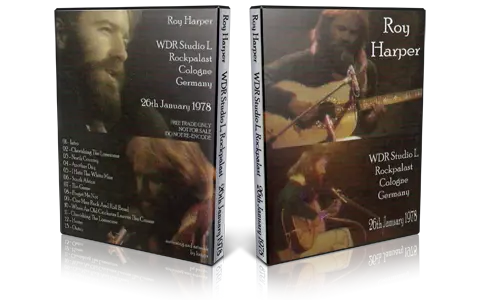 Artwork Cover of Roy Harper Compilation DVD Rockpalast 1978 Proshot