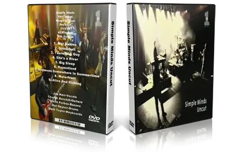 Artwork Cover of Simple Minds 1998-02-11 DVD London Proshot