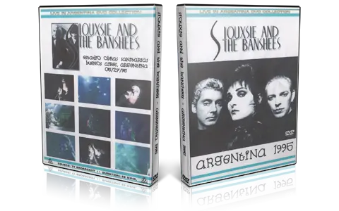 Artwork Cover of Siouxsie and The Banshees 1995-05-27 DVD Obras Sanitarias Proshot