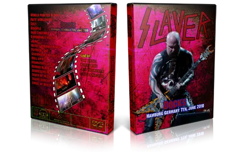 Artwork Cover of Slayer 2010-06-07 DVD Hamburg Audience