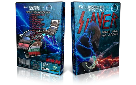 Artwork Cover of Slayer 2010-06-26 DVD Bucharest Audience