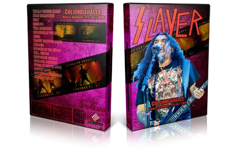 Artwork Cover of Slayer 2010-07-03 DVD Berlin Audience
