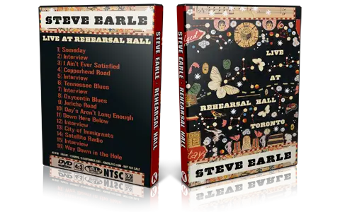 Artwork Cover of Steve Earle 2007-11-15 DVD Toronto Proshot