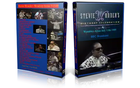Artwork Cover of Stevie Wonder 1989-07-13 DVD London Proshot