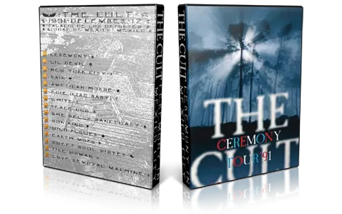 Artwork Cover of The Cult 1991-12-12 DVD Mexico City Proshot