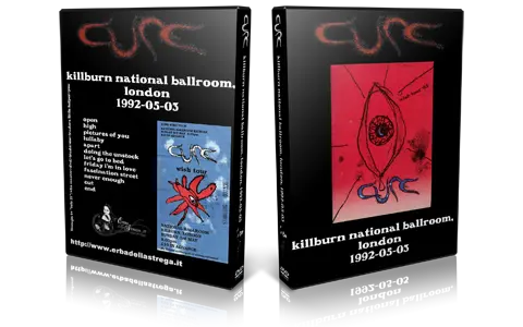 Artwork Cover of The Cure 1992-05-03 DVD London Proshot
